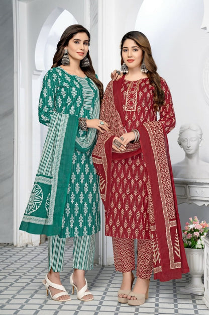 Gulmohar Vol 4 Mayur Creation Cotton Dress Material
