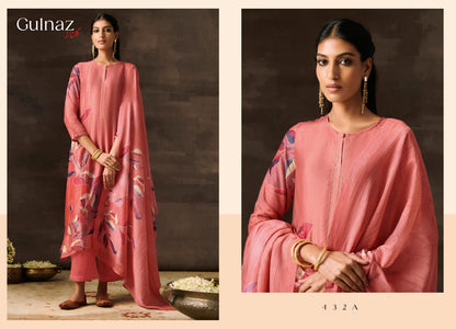 Gulnaz-432 Saadgi Cotton Silk Pant Style Suits