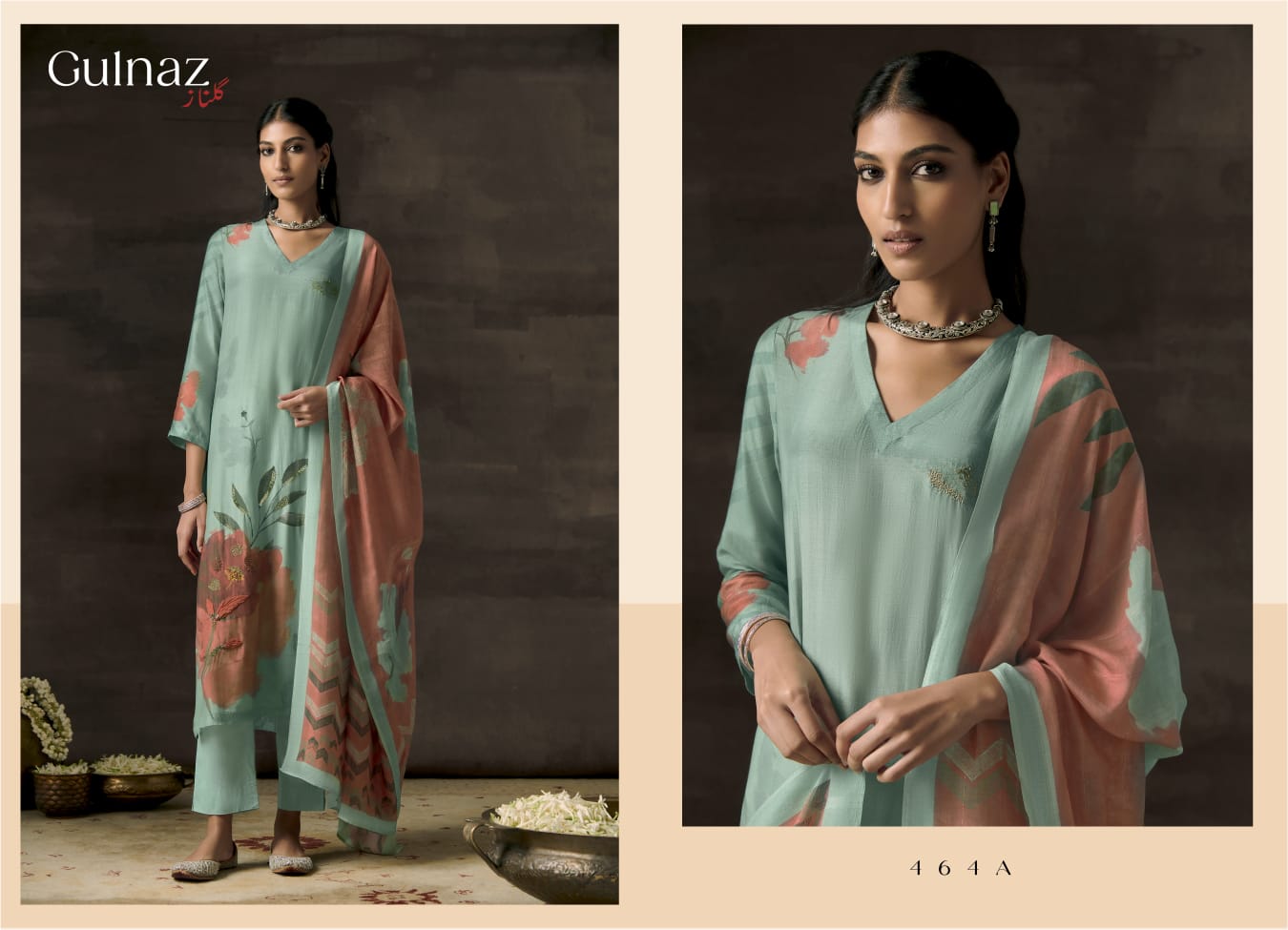 Gulnaz-480-Ab Tm Muslin Pant Style Suits