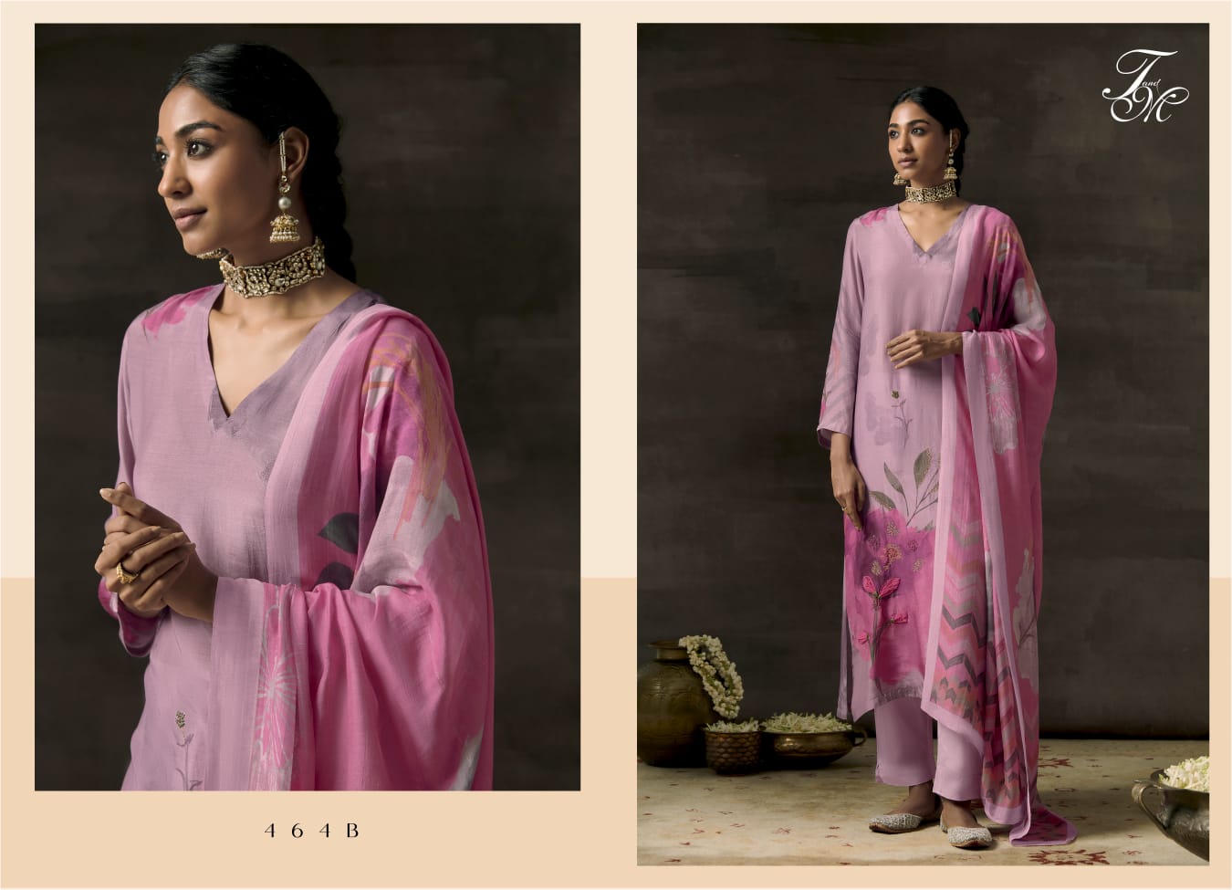 Gulnaz-480-Ab Tm Muslin Pant Style Suits