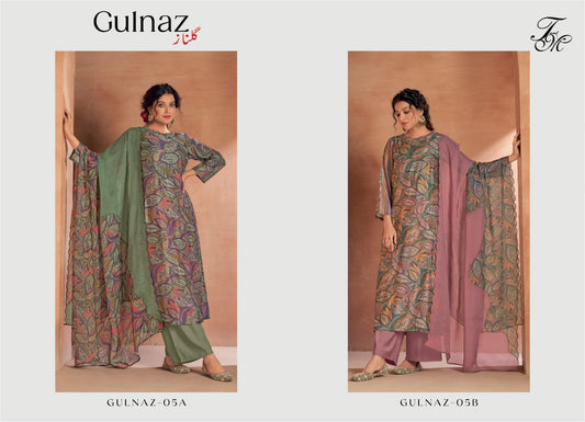 Gulnaz-5-Ab Tm Muslin Plazzo Style Suits