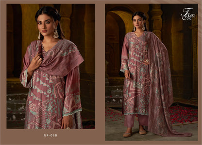 Gulnaz-G4-8-Ab Tm Muslin Silk Pant Style Suits