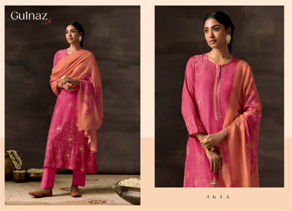 Gulnaz -464-Ab Tm Muslin Pant Style Suits