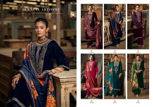 Gulnaz Nishant Fashion Velvet Suits