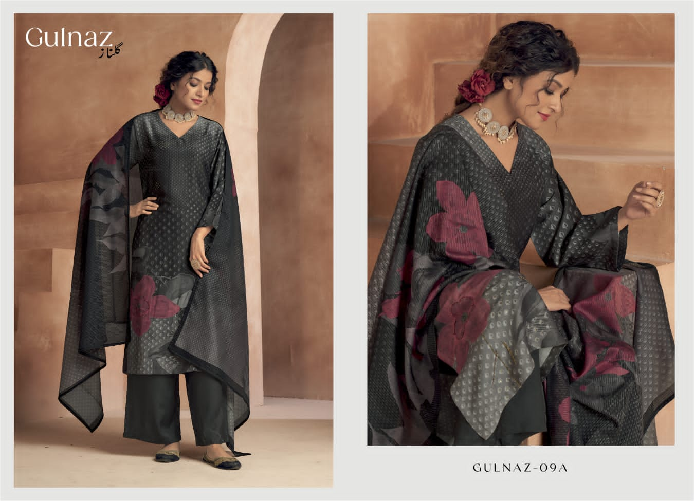 Gulnaz Tm Viscose Pant Style Suits