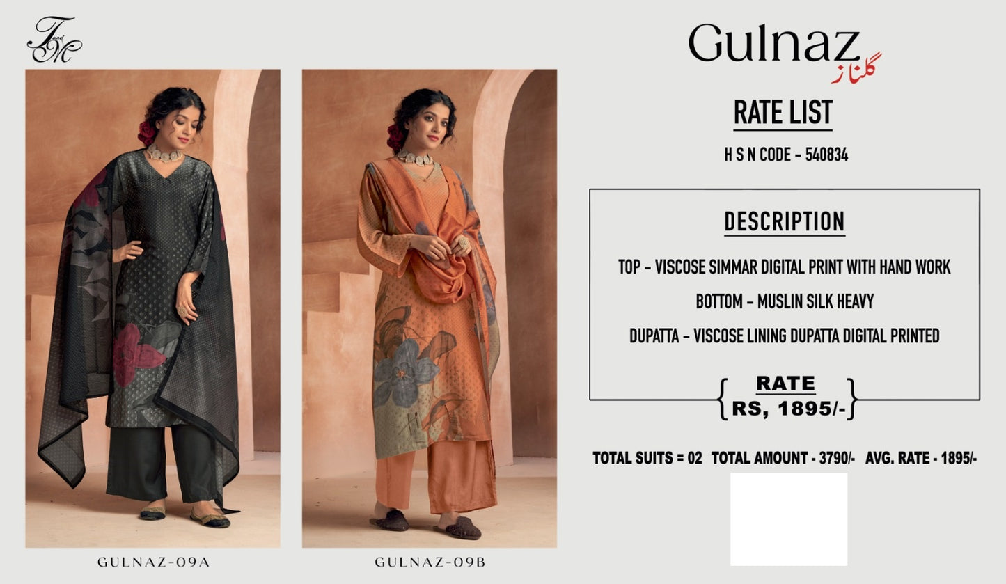 Gulnaz Tm Viscose Pant Style Suits