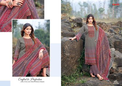 Gulnaz Vol 26 Pakiza Prints Royal Crepe Karachi Salwar Suits