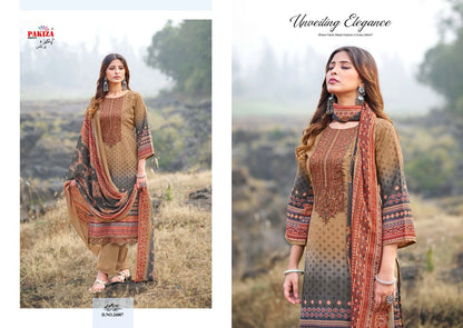 Gulnaz Vol 26 Pakiza Prints Royal Crepe Karachi Salwar Suits