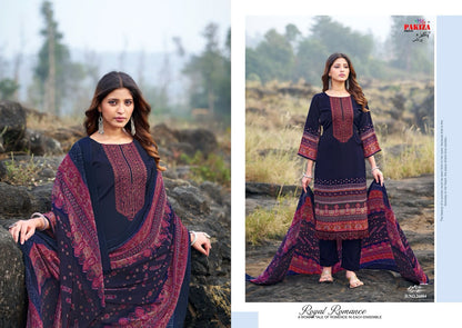 Gulnaz Vol 26 Pakiza Prints Royal Crepe Karachi Salwar Suits