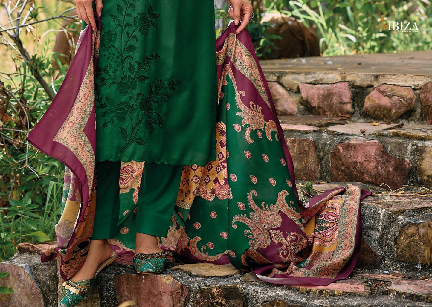 Gulnaz Vol 2 Ibiza Pashmina Suits