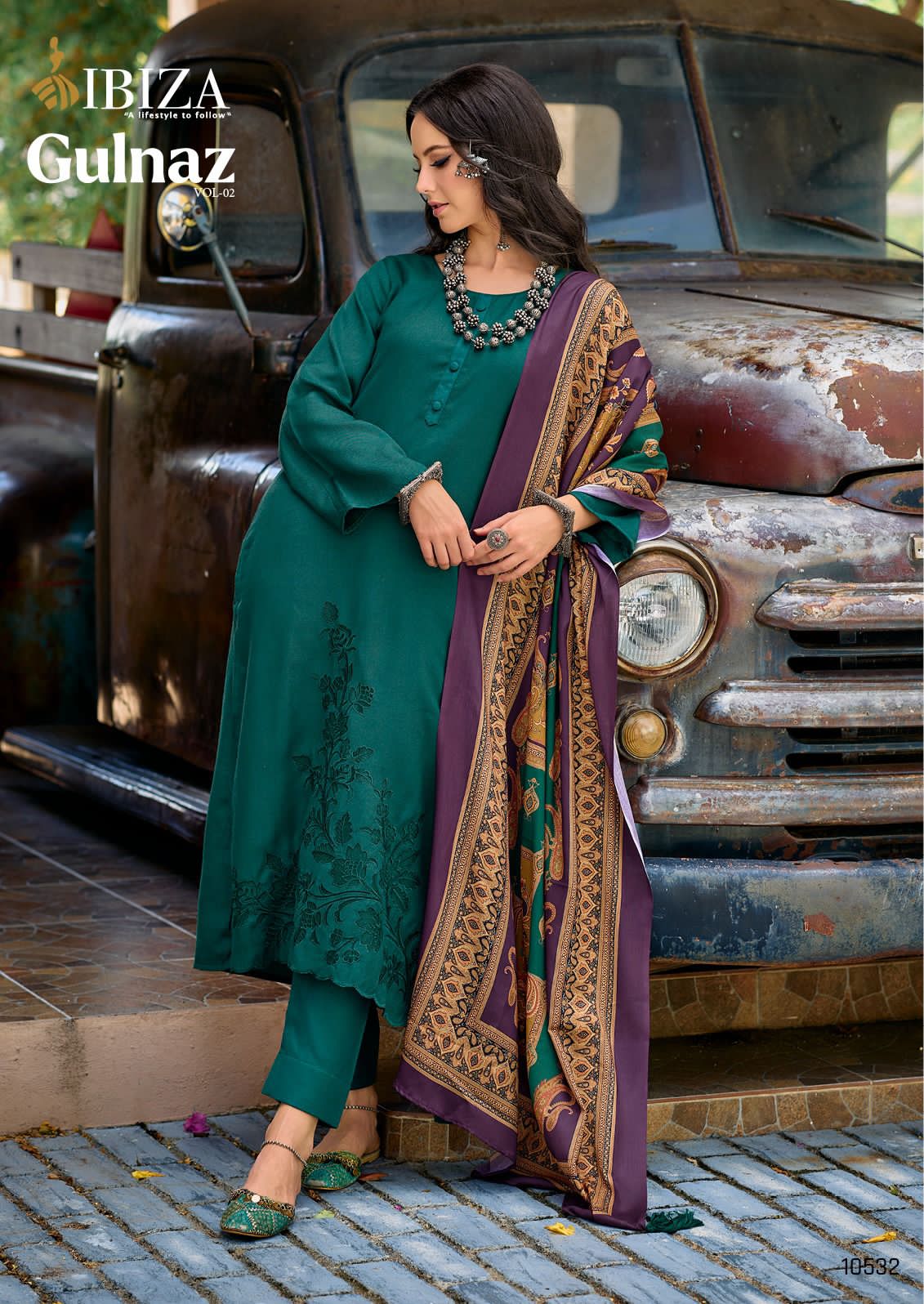 Gulnaz Vol 2 Ibiza Pashmina Suits