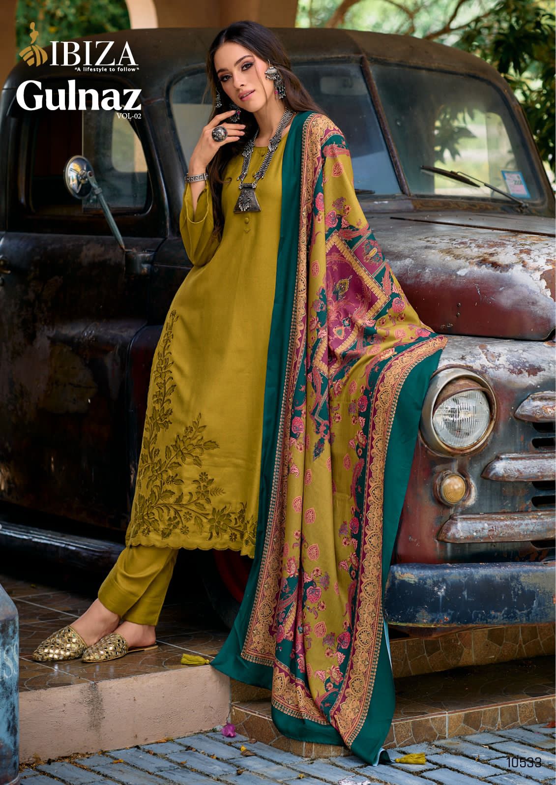 Gulnaz Vol 2 Ibiza Pashmina Suits