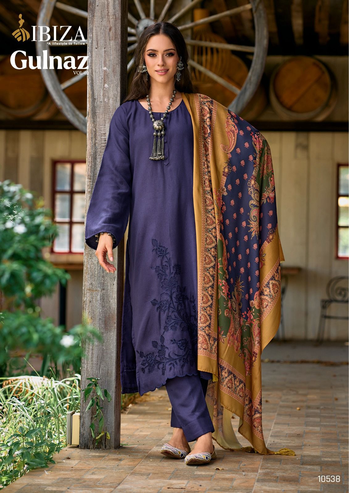 Gulnaz Vol 2 Ibiza Pashmina Suits