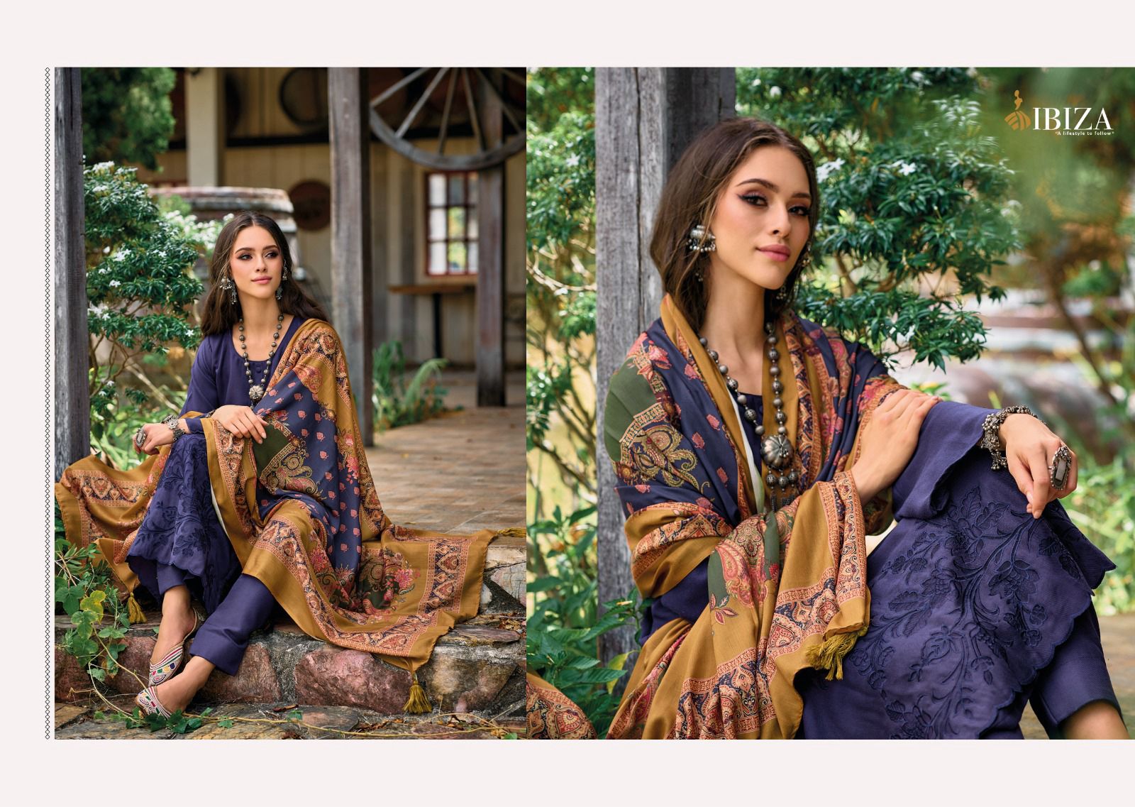 Gulnaz Vol 2 Ibiza Pashmina Suits