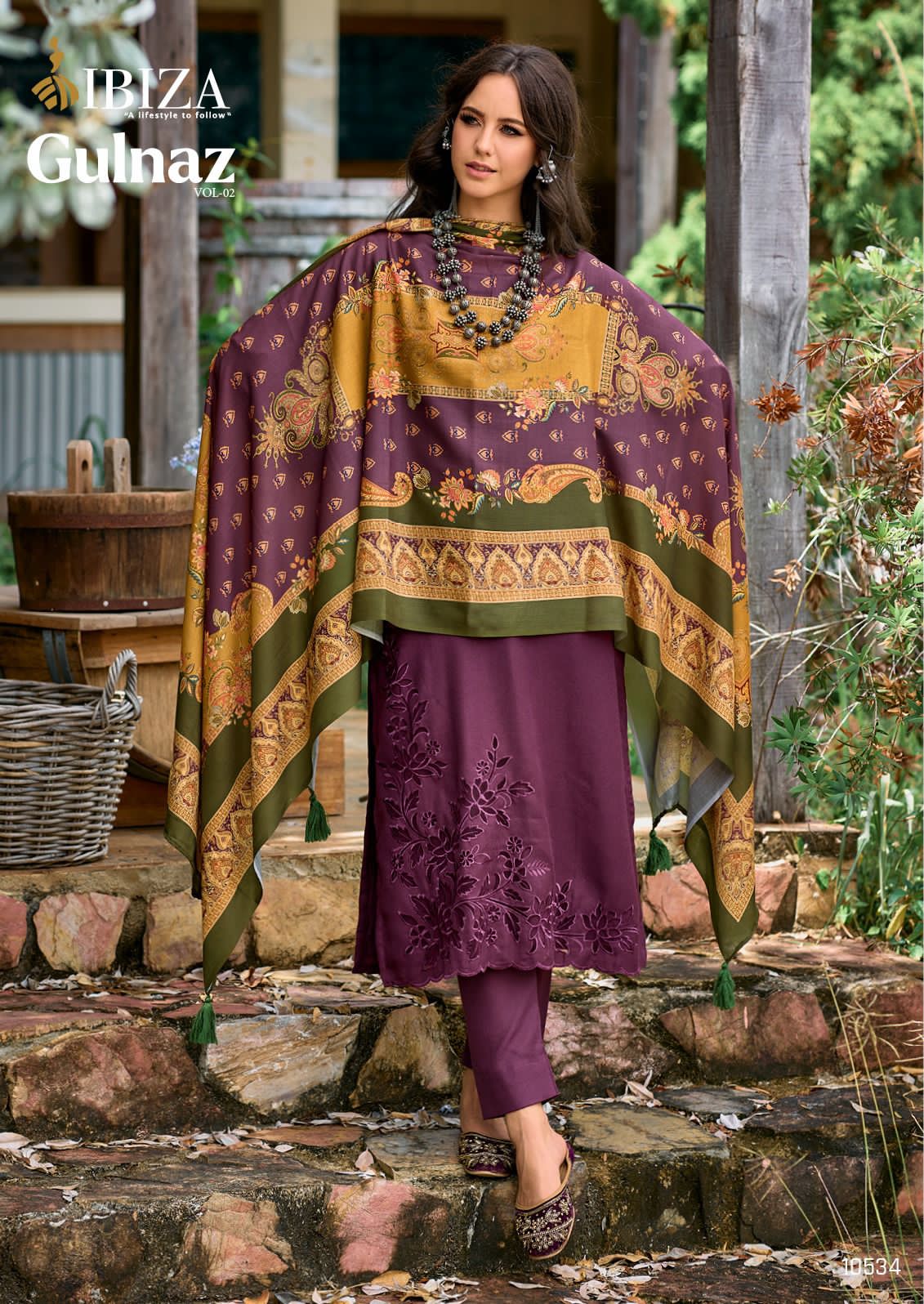 Gulnaz Vol 2 Ibiza Pashmina Suits