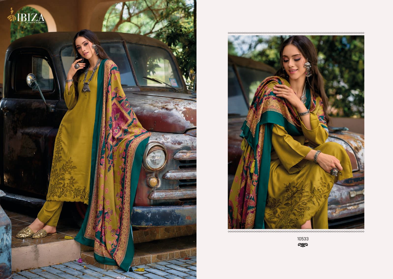 Gulnaz Vol 2 Ibiza Pashmina Suits