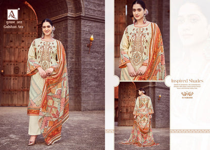 Gulshan Ara Alok Cambric Karachi Salwar Suits