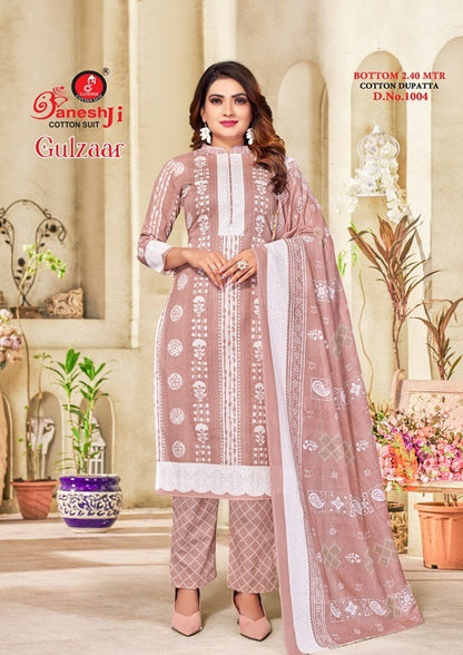 Gulzaar Vol 1 Ganeshji Cotton Pant Style Suits