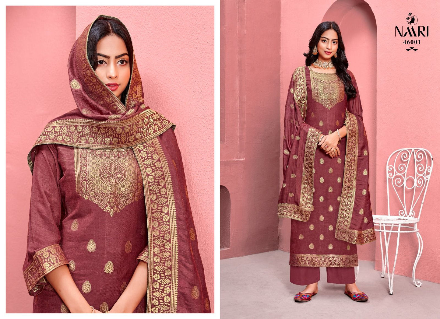 Gulzar Naari Pashmina Suits