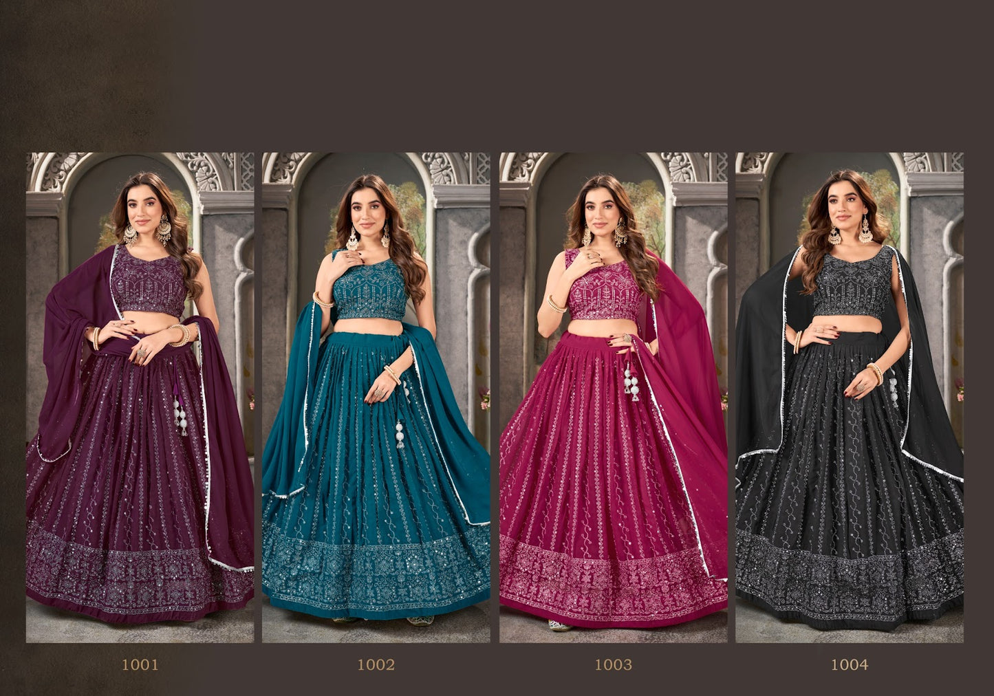 Guzaarish Vol 2 Banwery Georgette Lehenga Choli