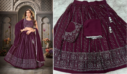 Guzaarish Vol 2 Banwery Georgette Lehenga Choli