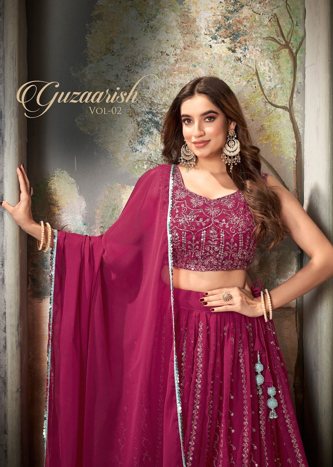 Guzaarish Vol 2 Banwery Georgette Lehenga Choli