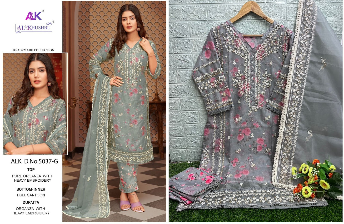 Guzel Vol 2 Alk Organza Pakistani Readymade Suits