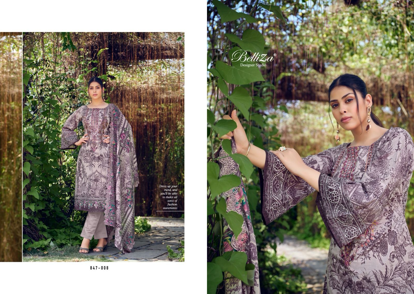 Guzarish Belliza Designer Studio Cotton Karachi Salwar Suits