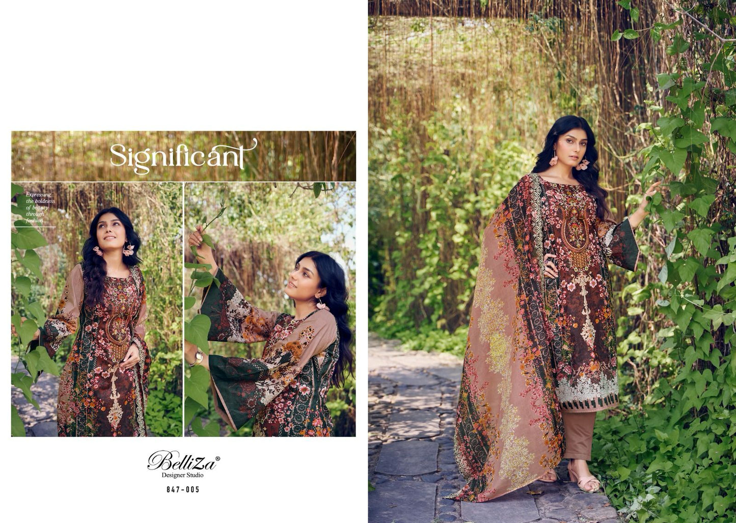 Guzarish Belliza Designer Studio Cotton Karachi Salwar Suits