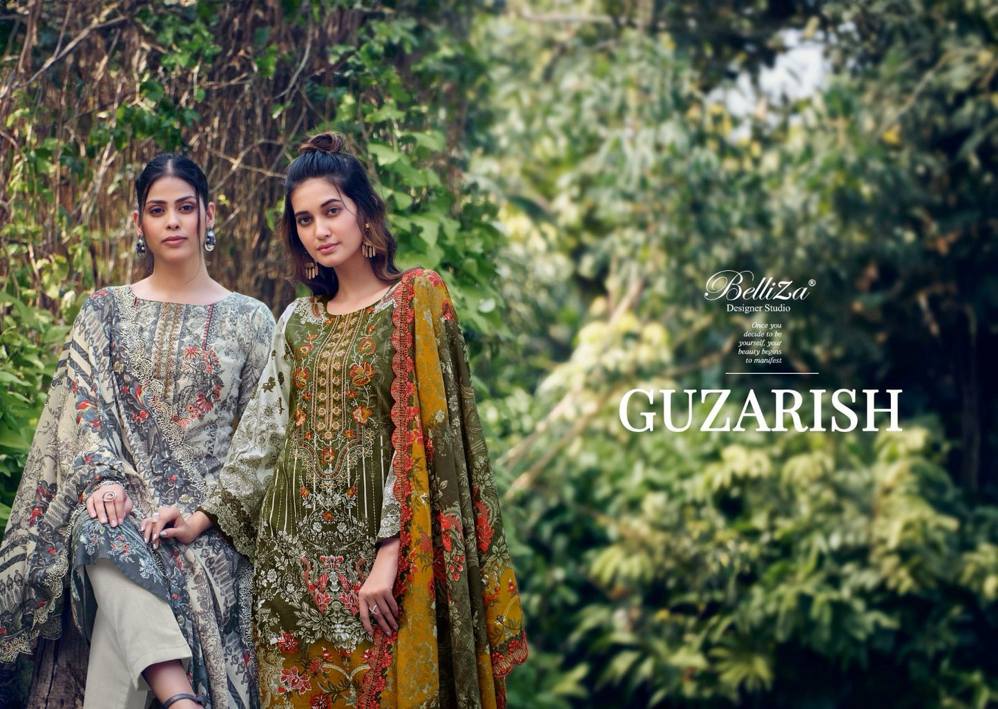 Guzarish Belliza Designer Studio Cotton Karachi Salwar Suits