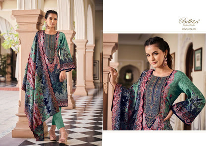 Guzarish Vol 2 Belliza Designer Studio Cotton Karachi Salwar Suits