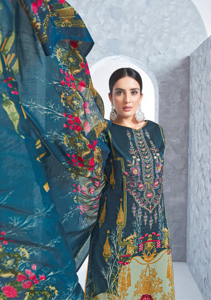 Habiba Alok Jaam Cotton Karachi Salwar Suits