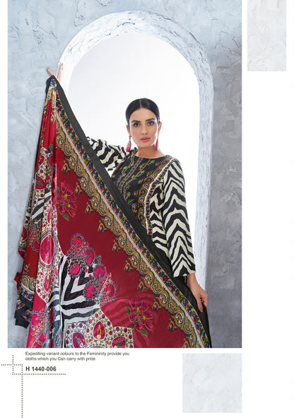 Habiba Alok Jaam Cotton Karachi Salwar Suits