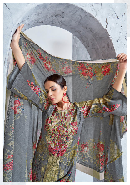 Habiba Alok Jaam Cotton Karachi Salwar Suits