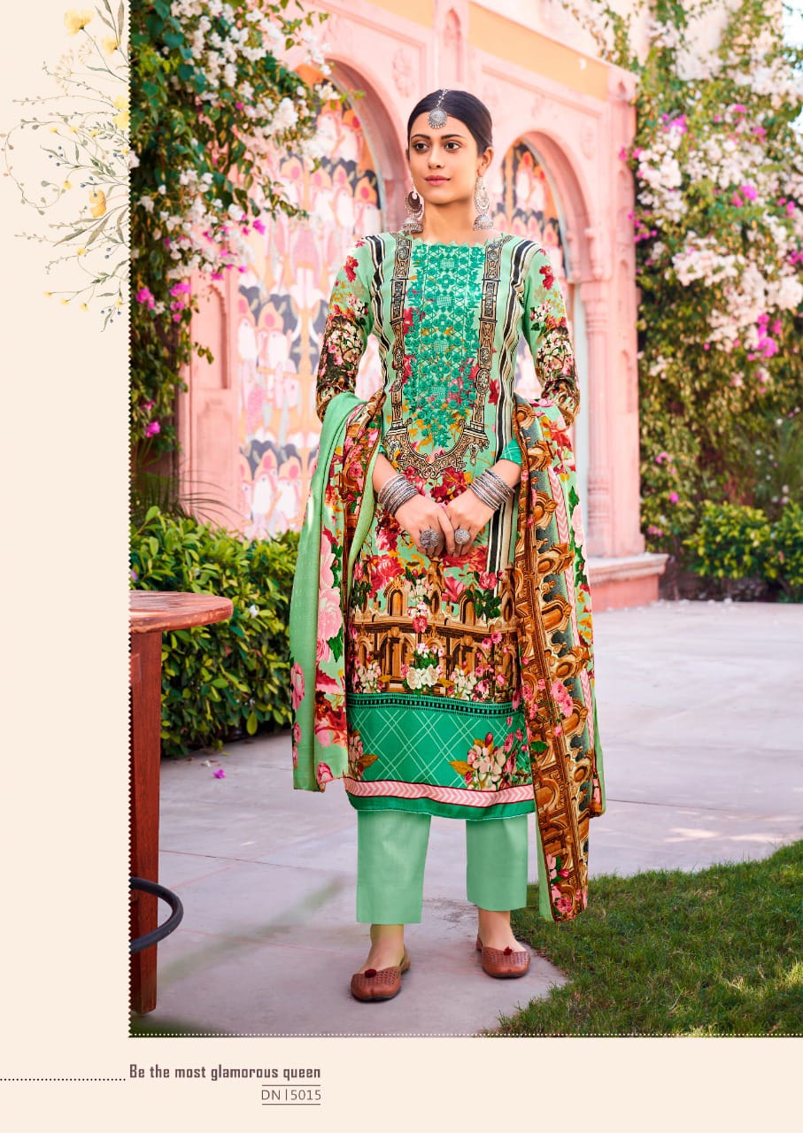Habiba Levisha Karachi Pashmina Salwar Suits