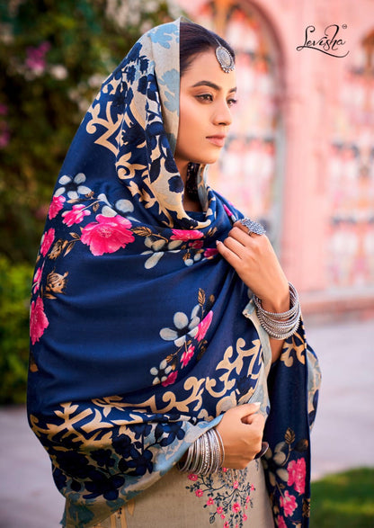 Habiba Levisha Karachi Pashmina Salwar Suits