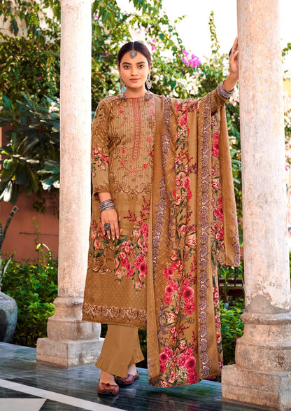 Habiba Levisha Karachi Pashmina Salwar Suits