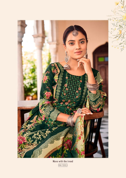 Habiba Levisha Karachi Pashmina Salwar Suits