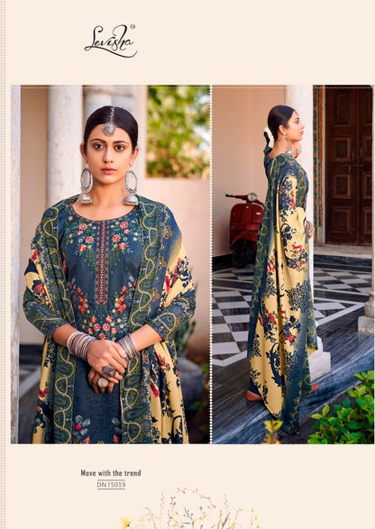 Habiba Levisha Karachi Pashmina Salwar Suits