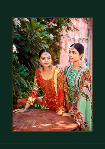 Habiba Levisha Karachi Pashmina Salwar Suits
