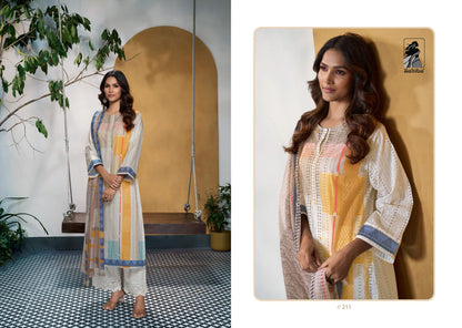 Handloom Cluster Sahiba Cotton Lawn Pant Style Suits