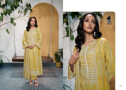 Handloom Cluster Sahiba Cotton Lawn Pant Style Suits