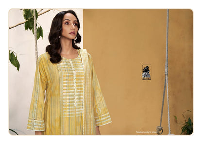 Handloom Cluster Sahiba Cotton Lawn Pant Style Suits