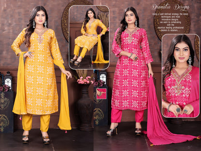 Handwork-0401 Biljal Modal Readymade Pant Style Suits
