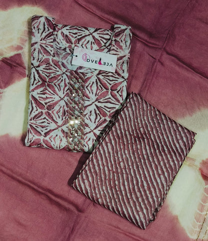 Handwork-1002 Dveeja Fashion Capsule Readymade Pant Style Suits