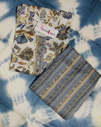 Handwork-1002 Dveeja Fashion Capsule Readymade Pant Style Suits