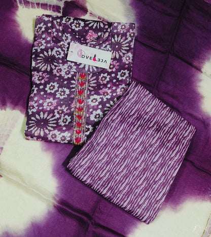 Handwork-1002 Dveeja Fashion Capsule Readymade Pant Style Suits