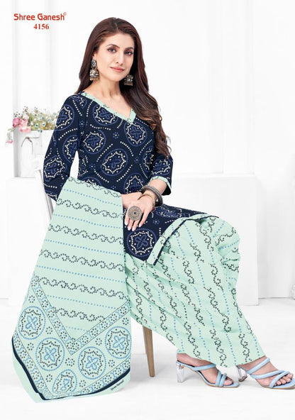 Hansika Vol 21 Shree Ganesh Cotton Dress Material