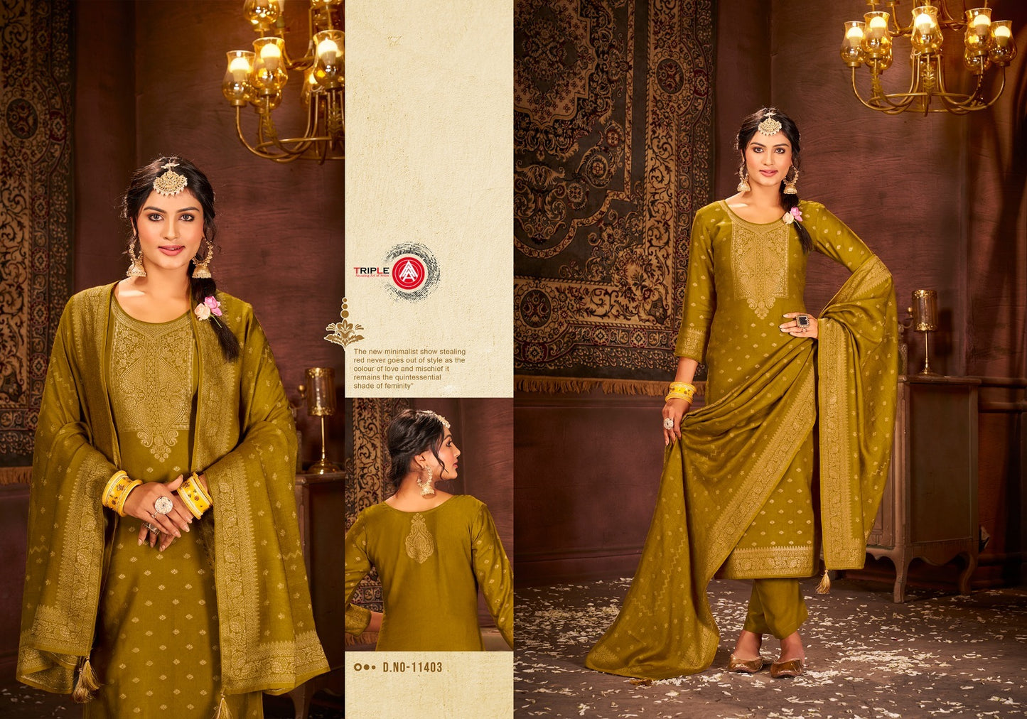 Harita Vol 2 Triple Aaa Pashmina Suits