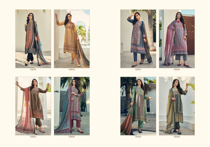 Harleen Sadhana Muslin Silk Pant Style Suits